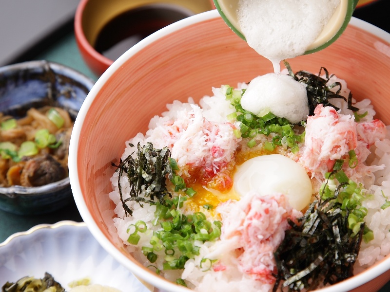 名物かにトロ丼