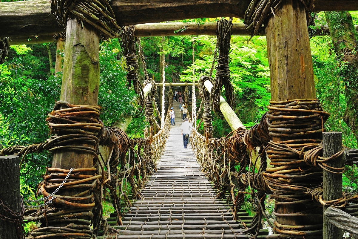 祖谷のかずら橋