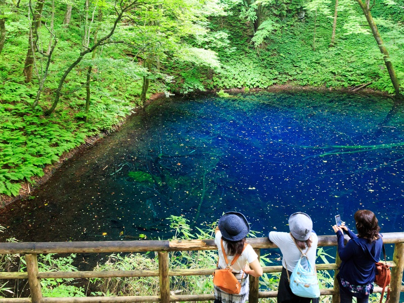 十二湖／青池