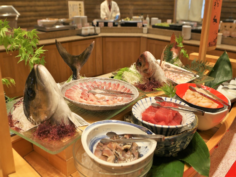 お宿　月夜のうさぎ　夕食ビュッフェ（イメージ）