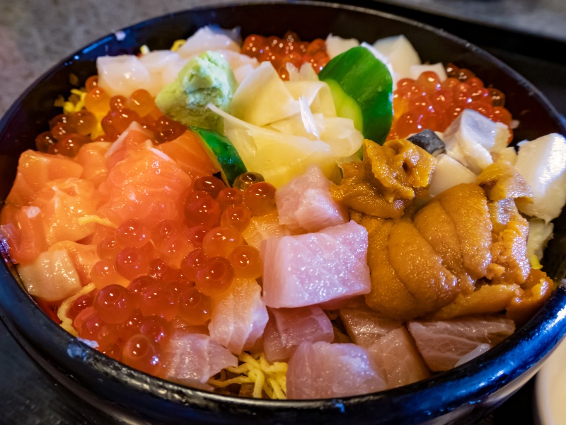 海鮮丼