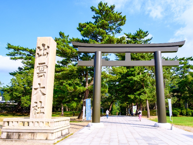 出雲大社　勢溜の鳥居（イメージ）
