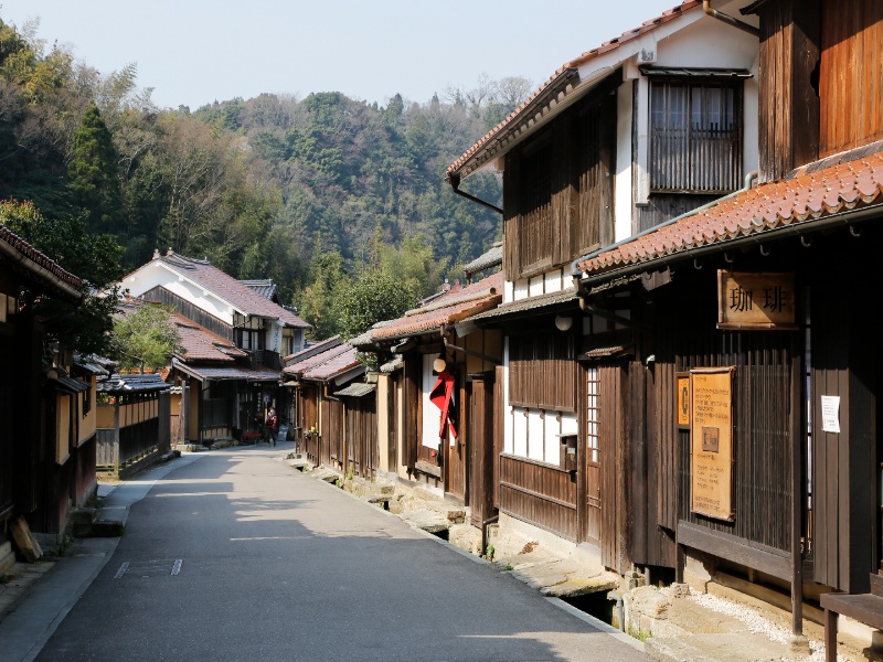 石見銀山　大森の町並み