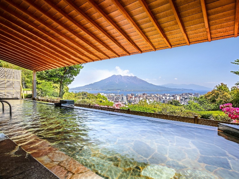 ＳＨＩＲＯＹＡＭＡ　ＨＯＴＥＬ　ｋａｇｏｓｈｉｍａ　露天風呂（イメージ）