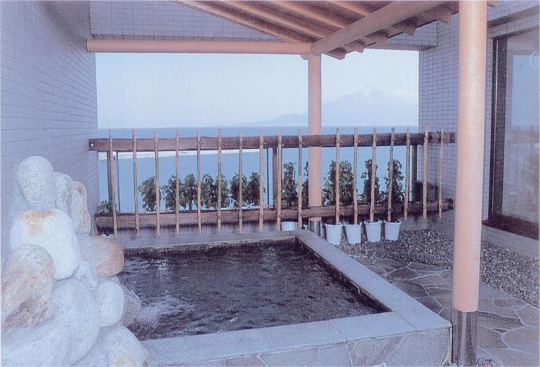 ホテル礼文　富士見湯露天風呂（イメージ）