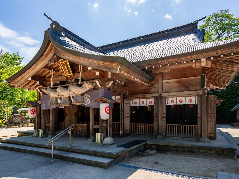 八重垣神社　拝殿（イメージ）
