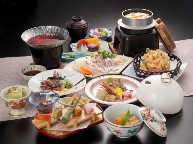 小川温泉元湯 ホテルおがわ　夕食（イメージ）