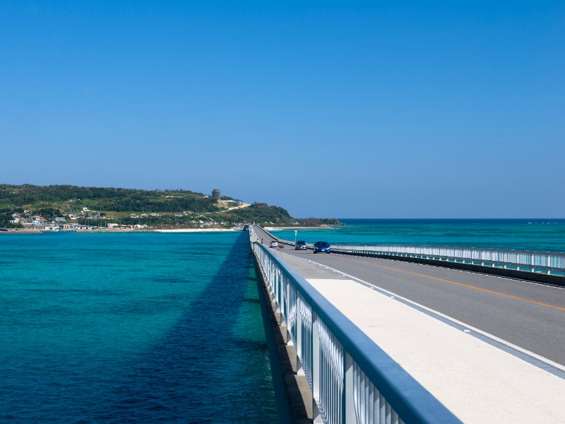 古宇利島　橋