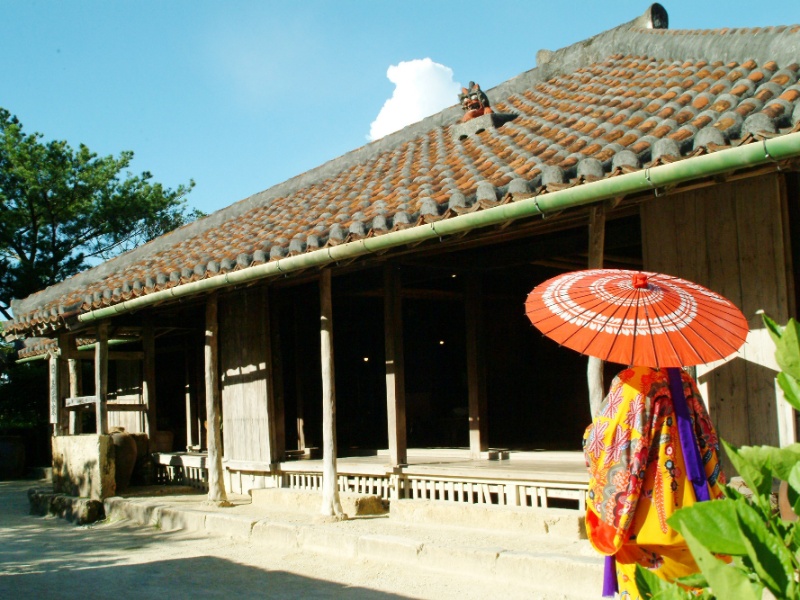 琉球村　建物