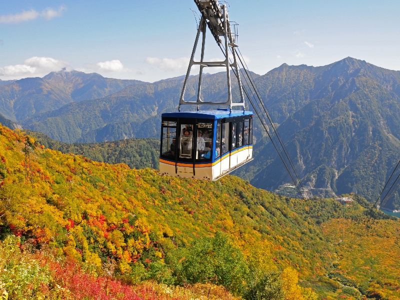 写真提供：立山黒部アルペンルート　立山ロープウェイ（紅葉/イメージ）