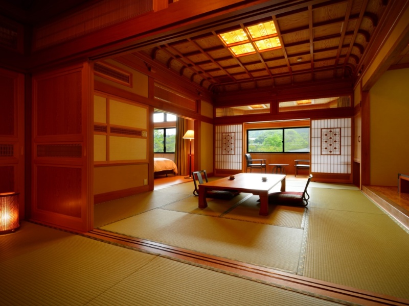 山の神温泉 優香苑　客室三間（イメージ）