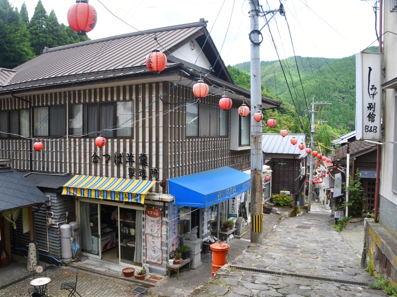 湯平の石畳