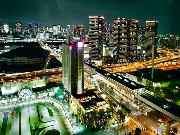 東京ベイ有明ワシントンホテル　客室からの夜景風景（イメージ）