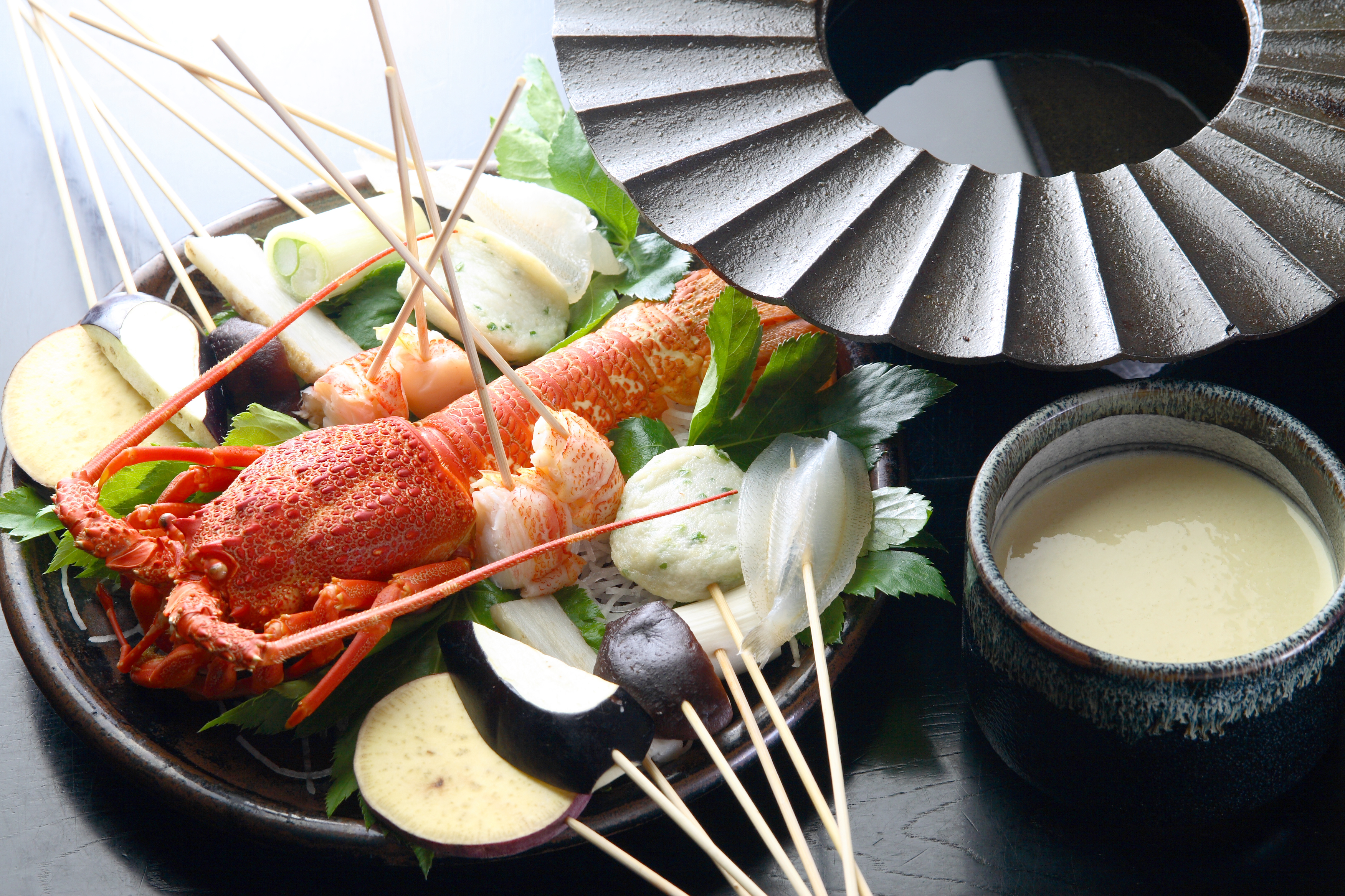 大島温泉ホテル　夕食 椿フォンデュ（イメージ）