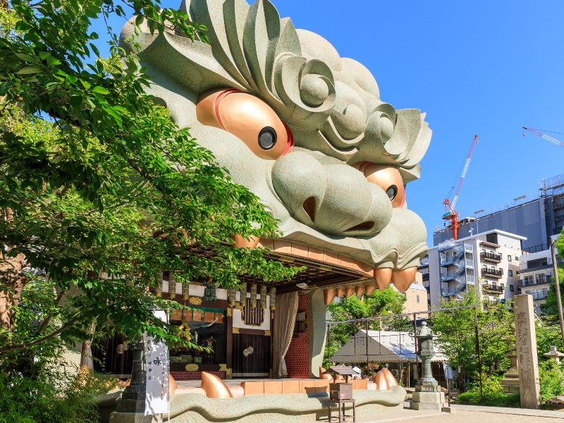 難波八阪神社