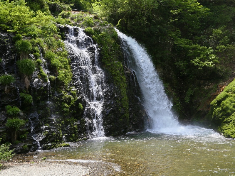 白銀の滝