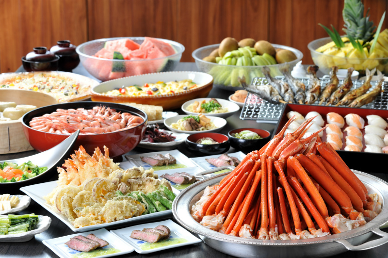 黒部観光ホテル　夕食バイキング（イメージ）