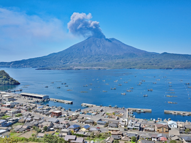 桜島（イメージ）