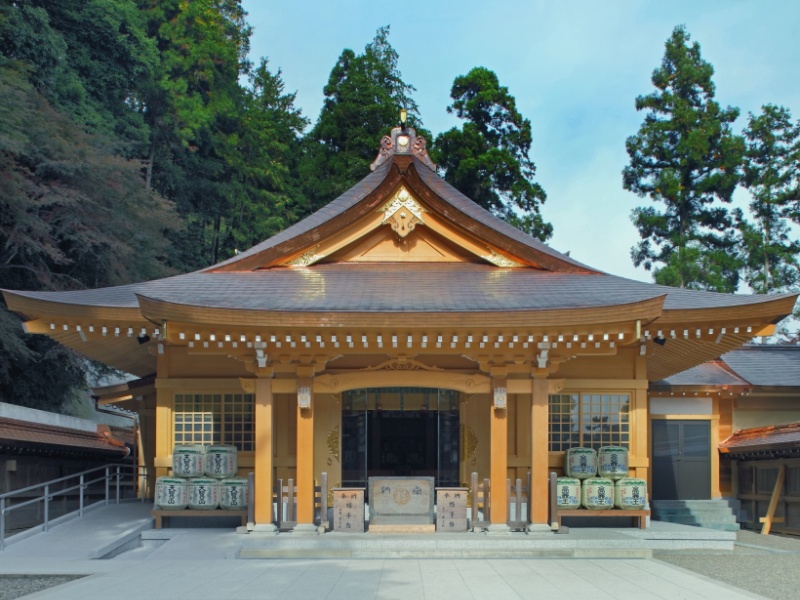 高麗神社本殿　写真提供：高麗神社