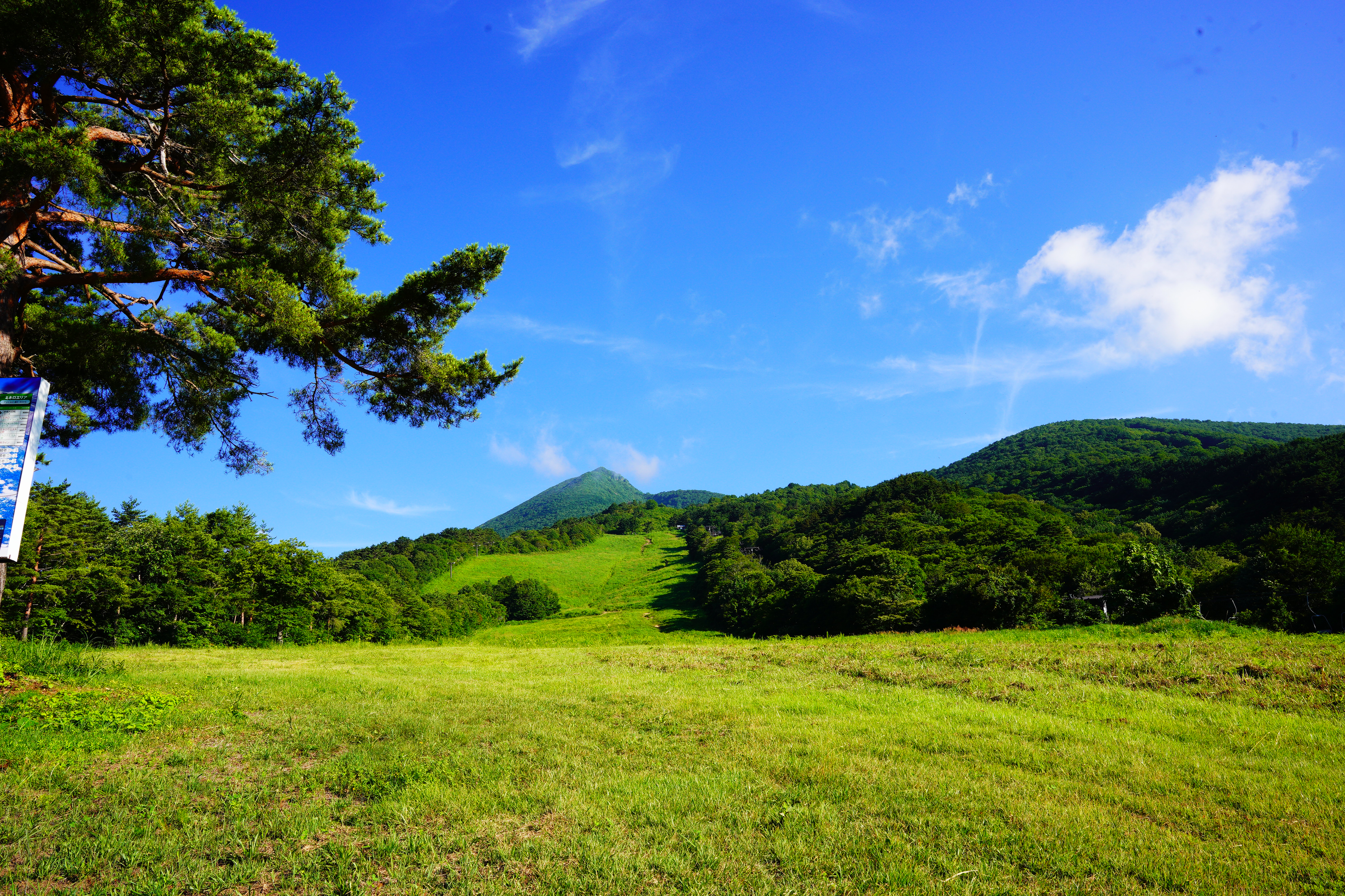 猪苗代スキー場 夏山リフト 磐梯山