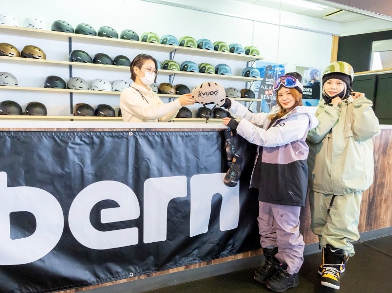 ヘルメット無料貸出